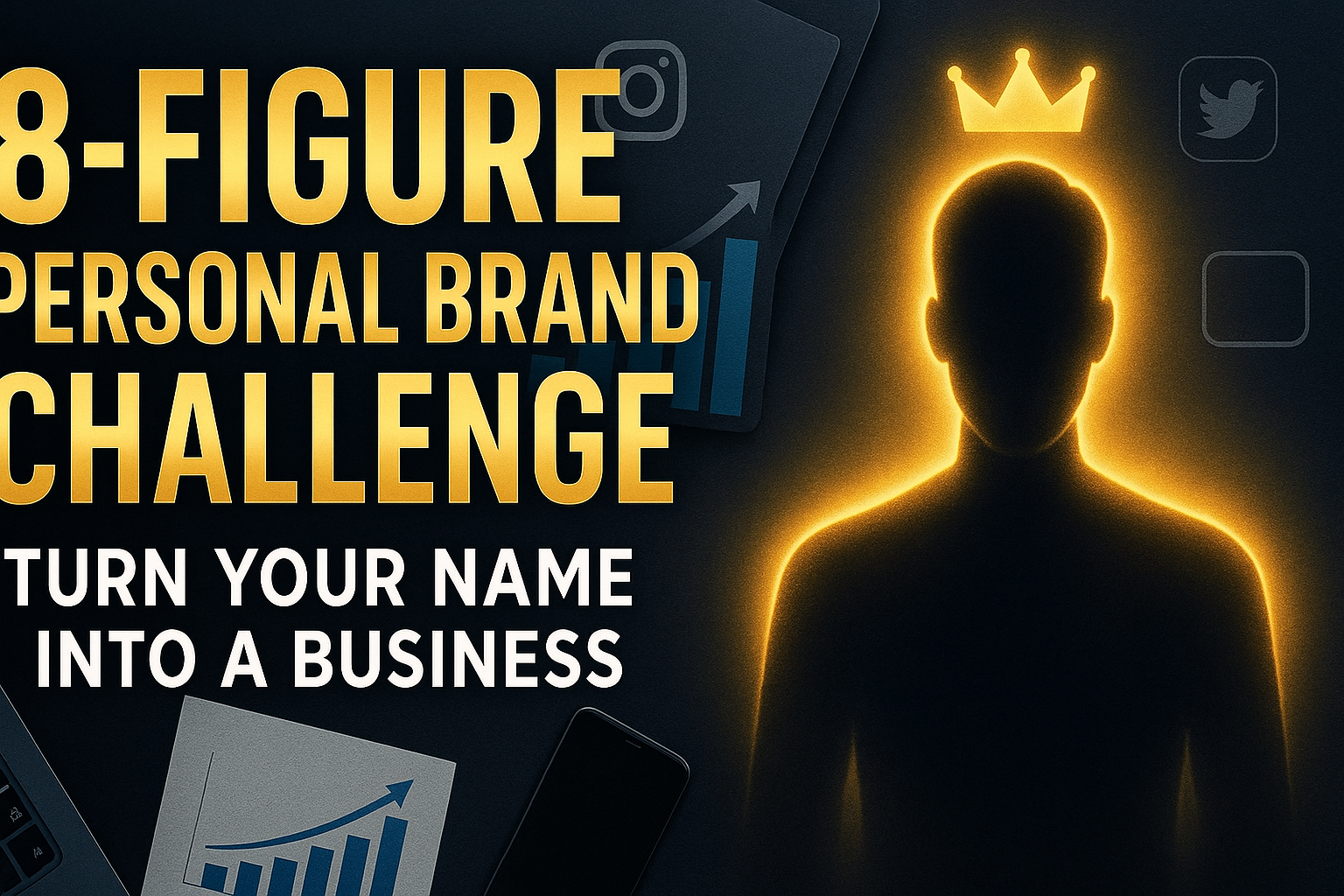 8 Figure Personal Brand Challenge on YouTube